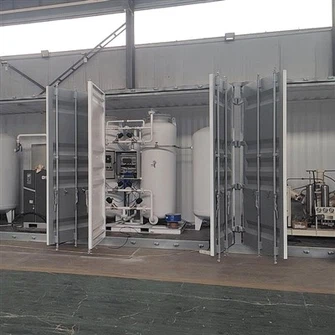 अनुकूलित कन्टेनर N2 जेनेरेसन प्रणाली